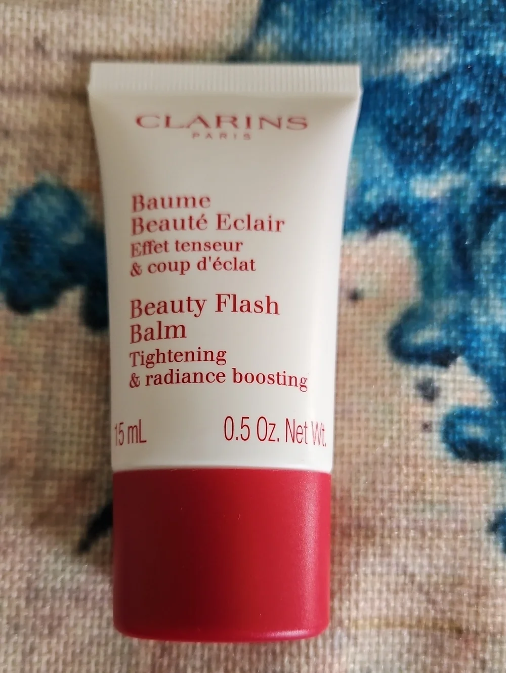 Clarins Skincare With Tweed Cosmetic Bag